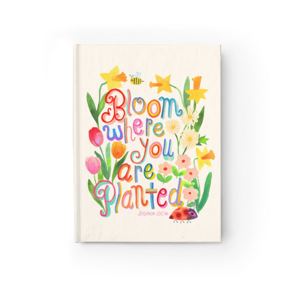 Bloom Where You Are Planted Journal